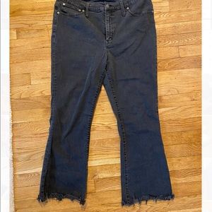 Size 33 Madewell Cali Demi Boot Jeans